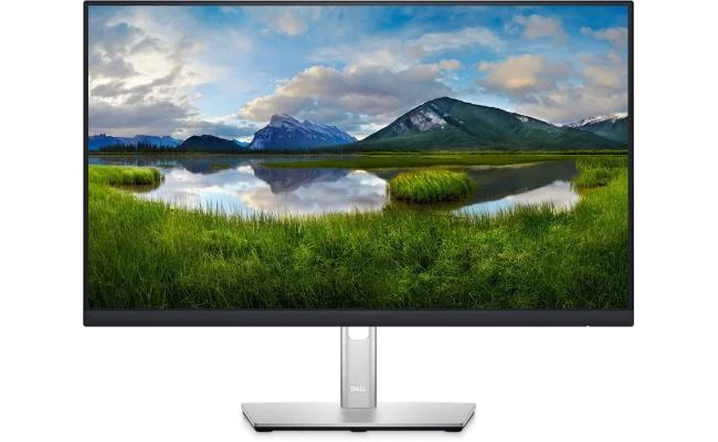 Dell P2422H 24 بوصة FHD IPS، 99% sRGB، حامل قابل للتعديل، إطار رفيع للغاية، منفذ DP وHDMI، USB 3.2، شاشة Comfortview Plus Technology-احترافية