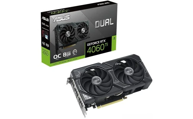 ASUS Dual GeForce RTX 4060 Ti OC Edition 8GB GDDR6 - بطاقة الرسومات