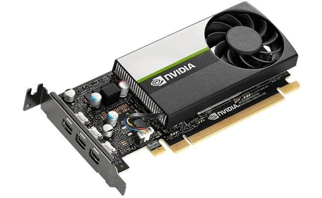 PNY NVIDIA Quadro T400 4GB GDDR6 للمحترفين ومحطات العمل المكتبية - بطاقة رسومات منخفضة الأداء ثنائية وثلاثية الأبعاد