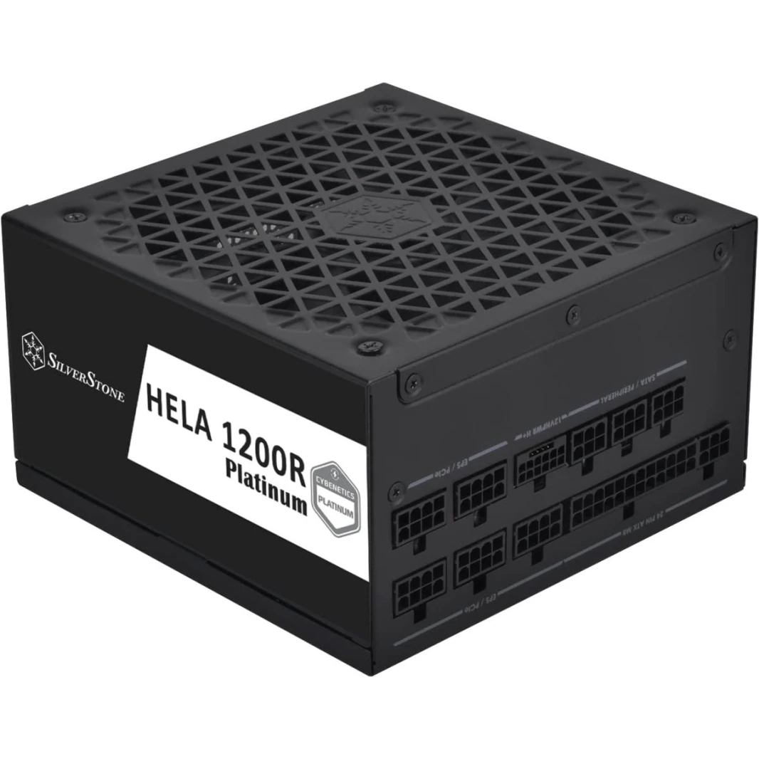 SilverStone HELA 1200R Platinum 1200W (ATX 3.0) PCIE 5.0 (12VHPWR) 80 Plus Platinum وحدات كاملة - مزود طاقة عالي الأداء