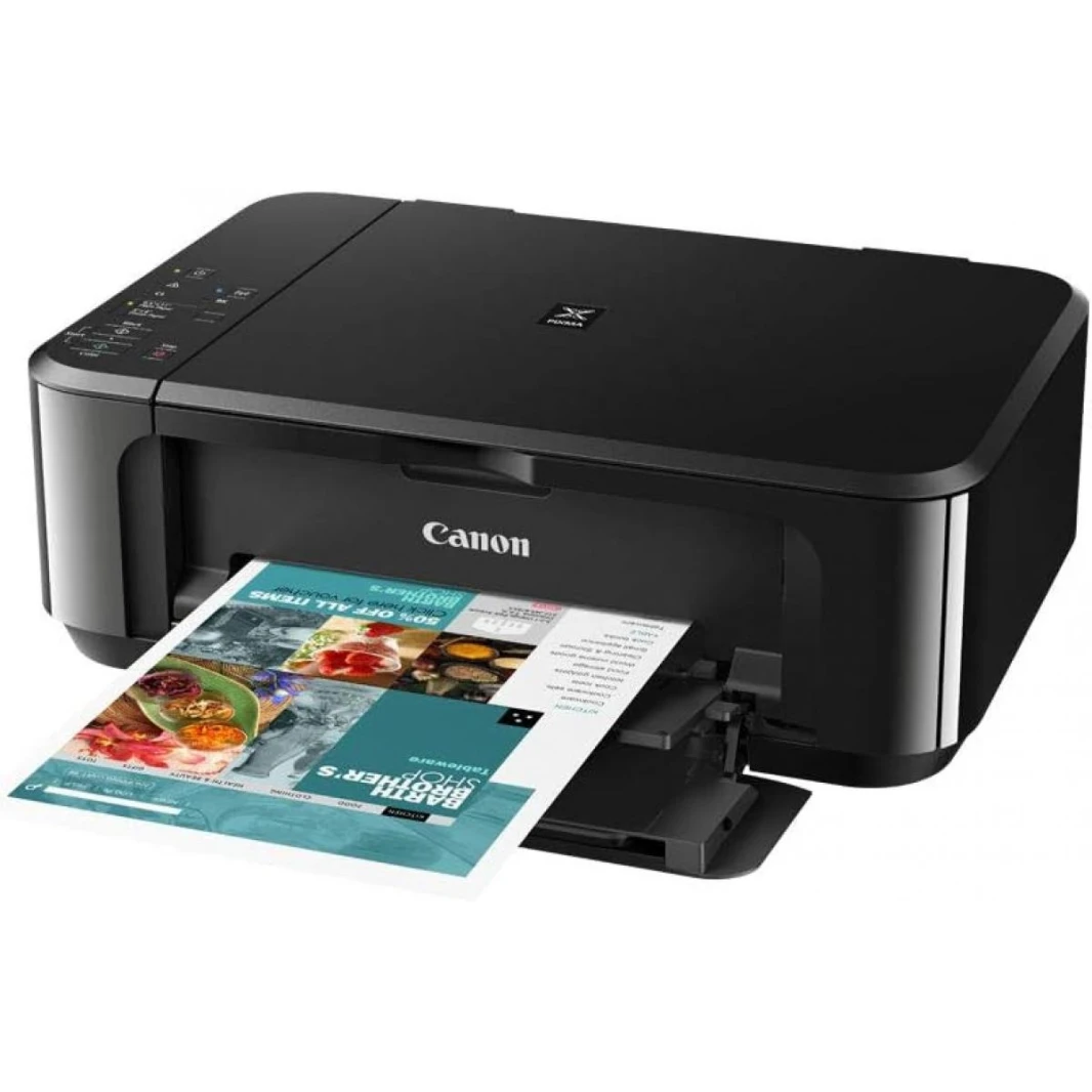 طابعة Canon PIXMA MG3640S بخزان حبر الكل في واحد وشاشة LCD أحادية اللون لاسلكية متعددة الوظائف 3 في 1 (نسخ/طباعة/مسح ضوئي) مع طباعة مزدوجة عالية الجودة