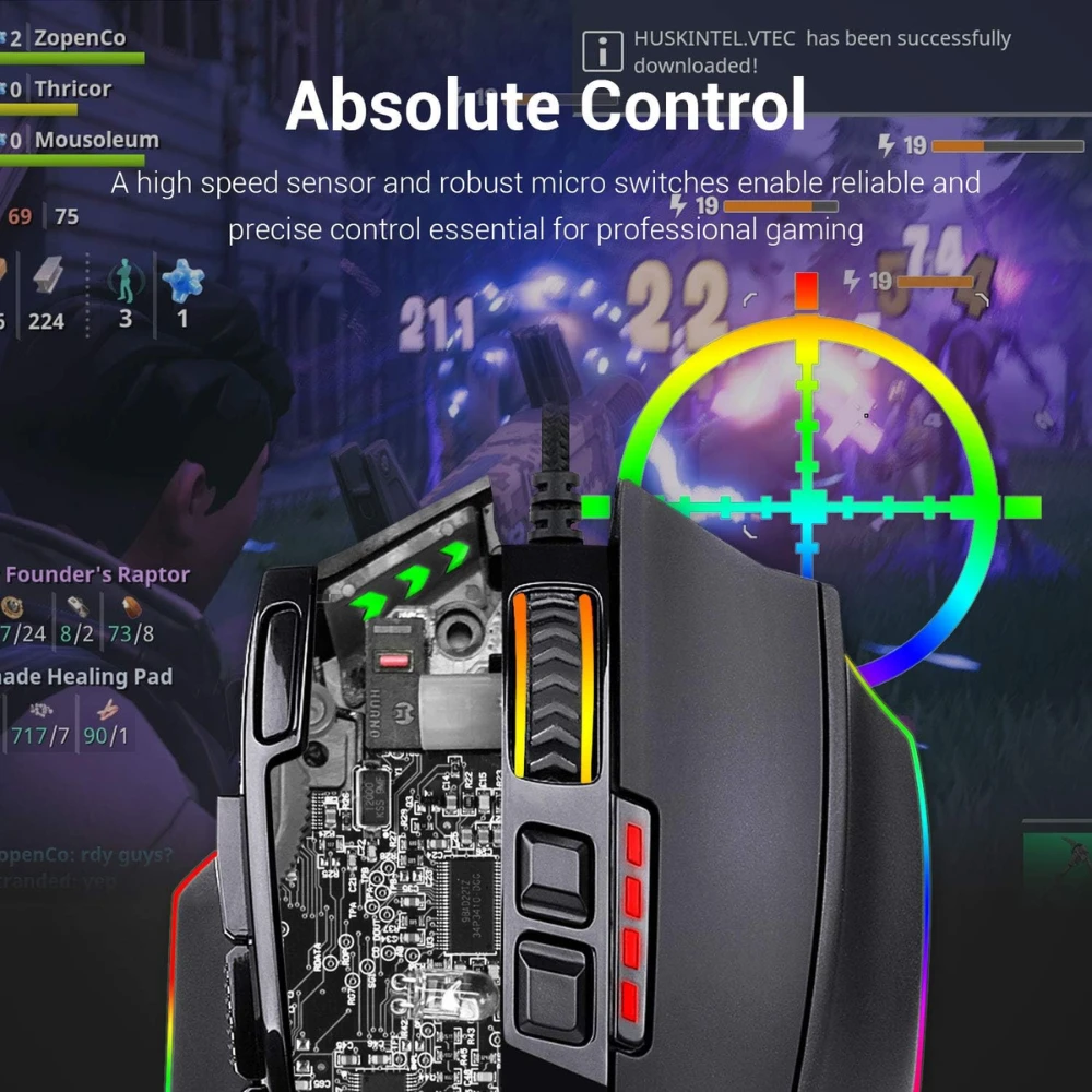 ماوس الألعاب Redragon M801 LED RGB