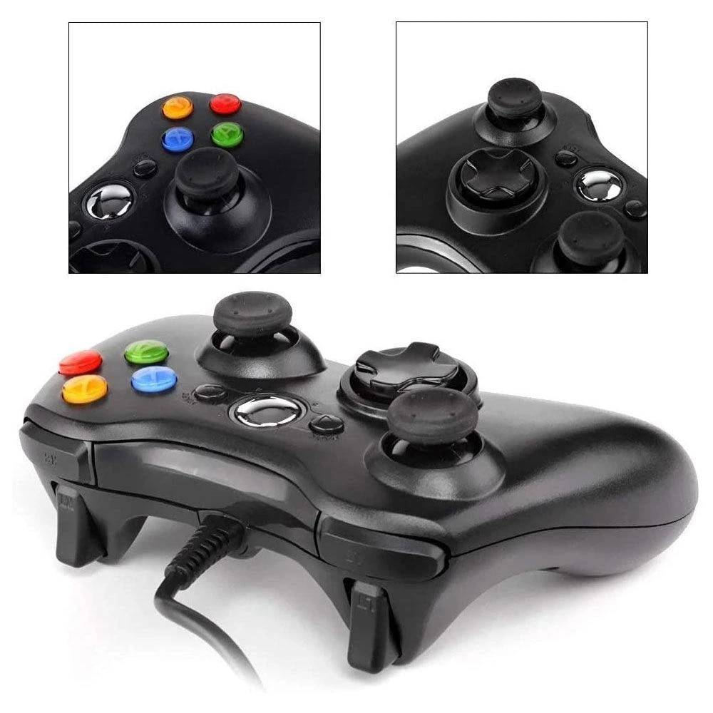 وحدة تحكم سلكية USB Joypad لأجهزة Xbox 360