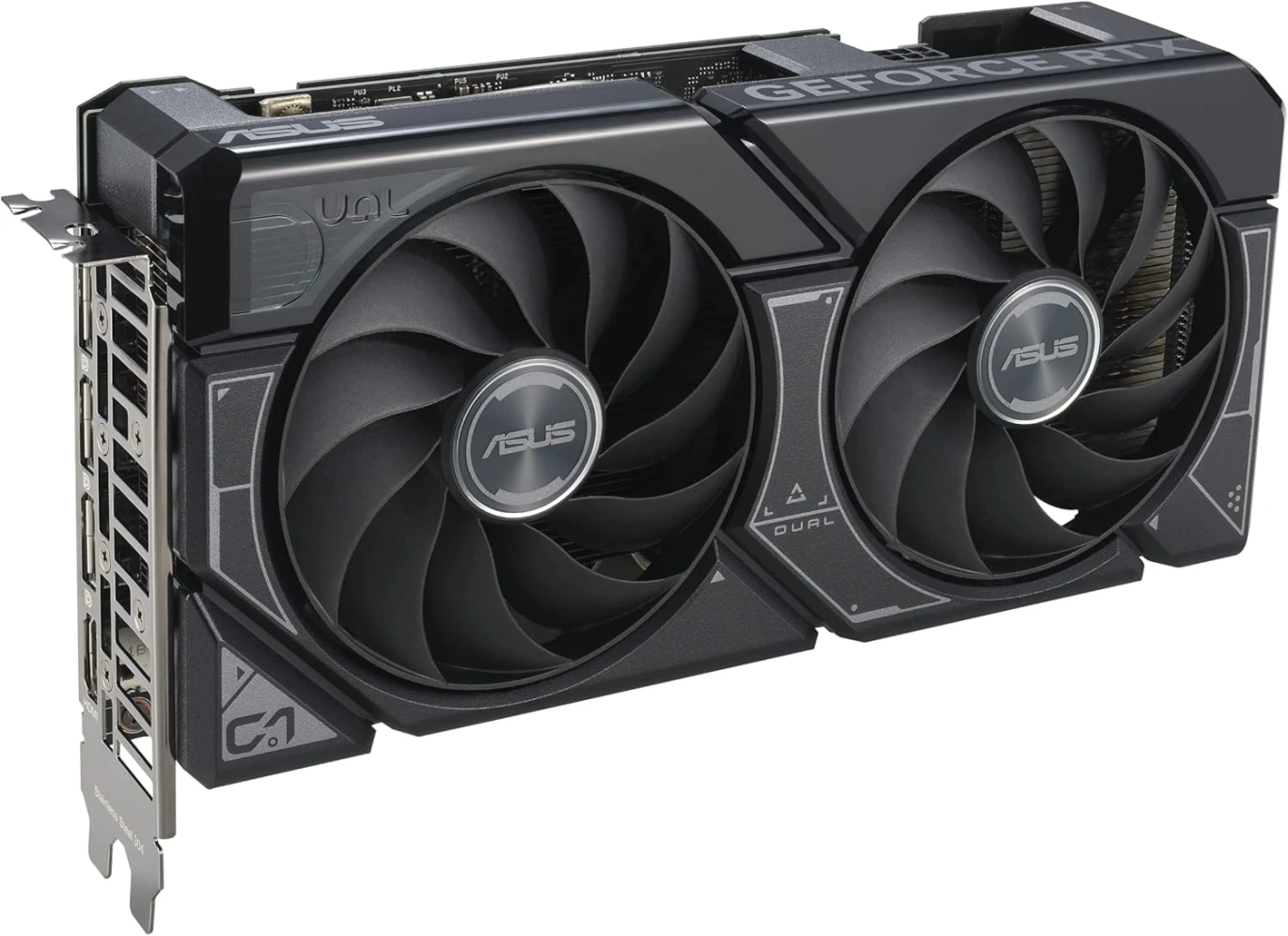 ASUS Dual GeForce RTX™ 4060 OC Edition 8GB GDDR6 (PCIe 4.0, 8GB GDDR6, DLSS 3, HDMI 2.1a, DisplayPort 1.4a, 2.5-Slot Design, Axial-tech Fan Design, 0dB Technology, and More)