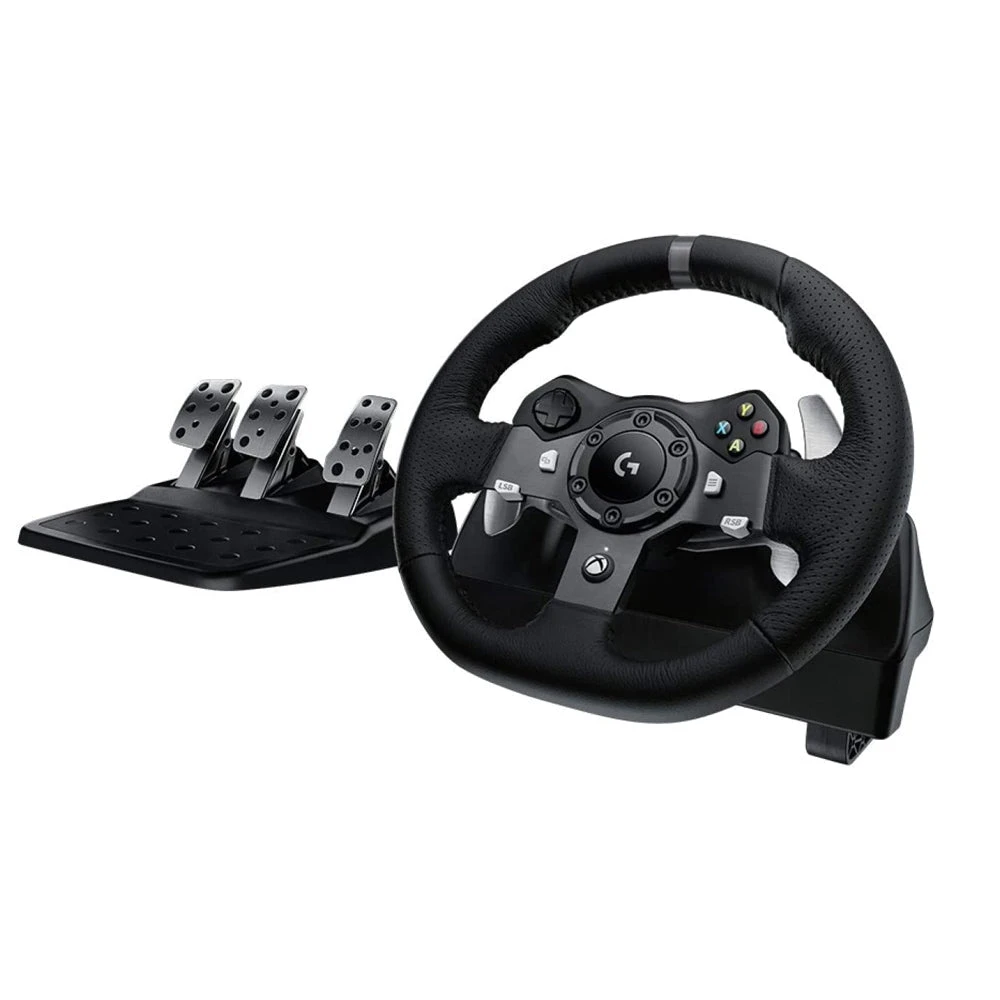 Logitech G920 Racing Gear لأجهزة Xbox Series X|S وXbox One والكمبيوتر الشخصي