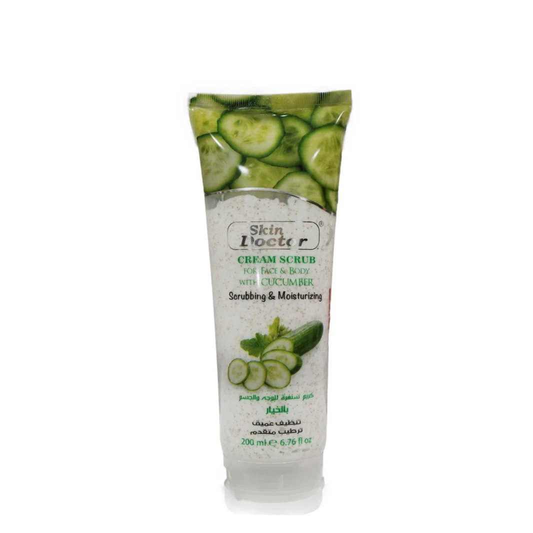 SKIN DOCTOR CREAM SCRUB WITH CUCUMBER 200ML