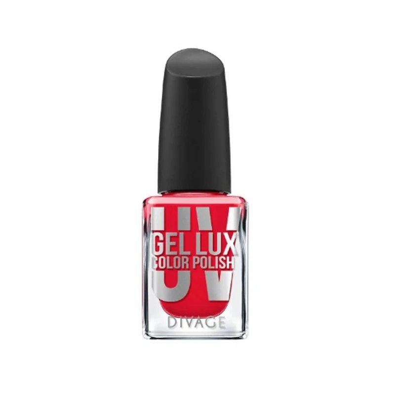 Divage Nail Polish Uv Gel Lux No. 06 Orange Red