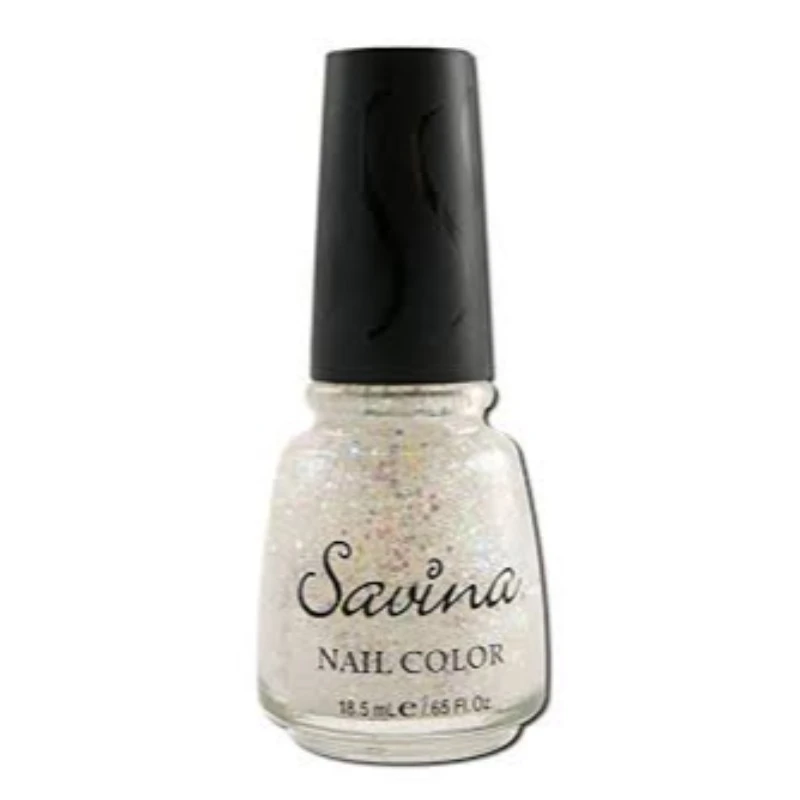 SAVINA NAIL COLOR SILVER FROST