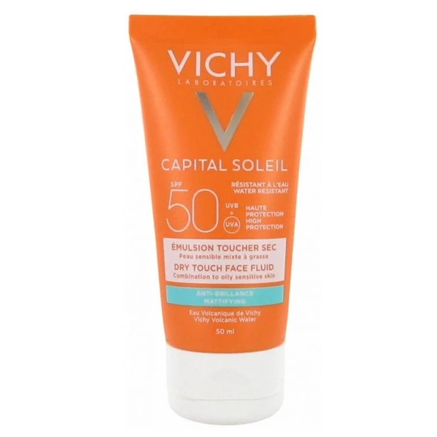 Vichy Capital Idéal Soleil Mattifying Face Fluid Dry Touch Spf 50, 50ml