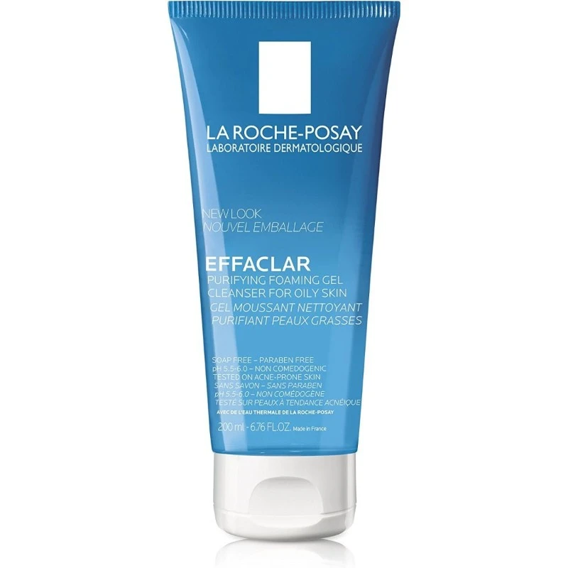 La Roche Posay Effaclar Purifying Foaming Facial Wash Gel For Oily Skin 200ml