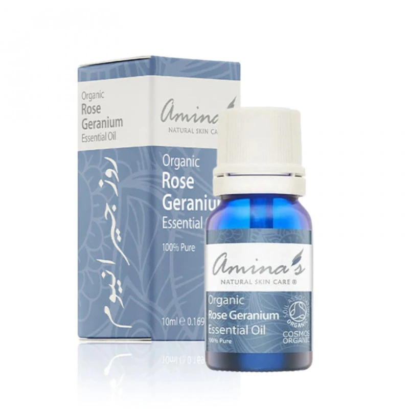 AMINA’S Organic Rose Geranium Essential Oil,10ml