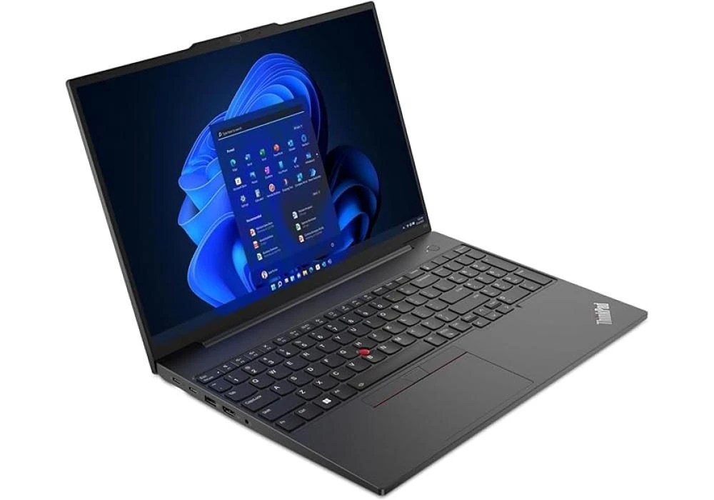 Lenovo ThinkPad E16, Intel 13th Gen i5-1335U, GeForce MX550, 8GB DDR4, 512GB SSD, Business Laptop,16" WUXGA / 2 Years Warranty - Black with Topload Case