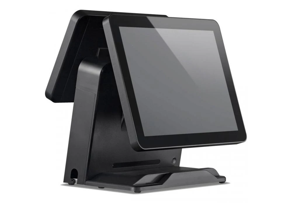 POS Processor: CPU i5-3230M / RAM 4GB - Storage: 128GB - 15.4-inch Touch Terminal Screen with Customer View Screen