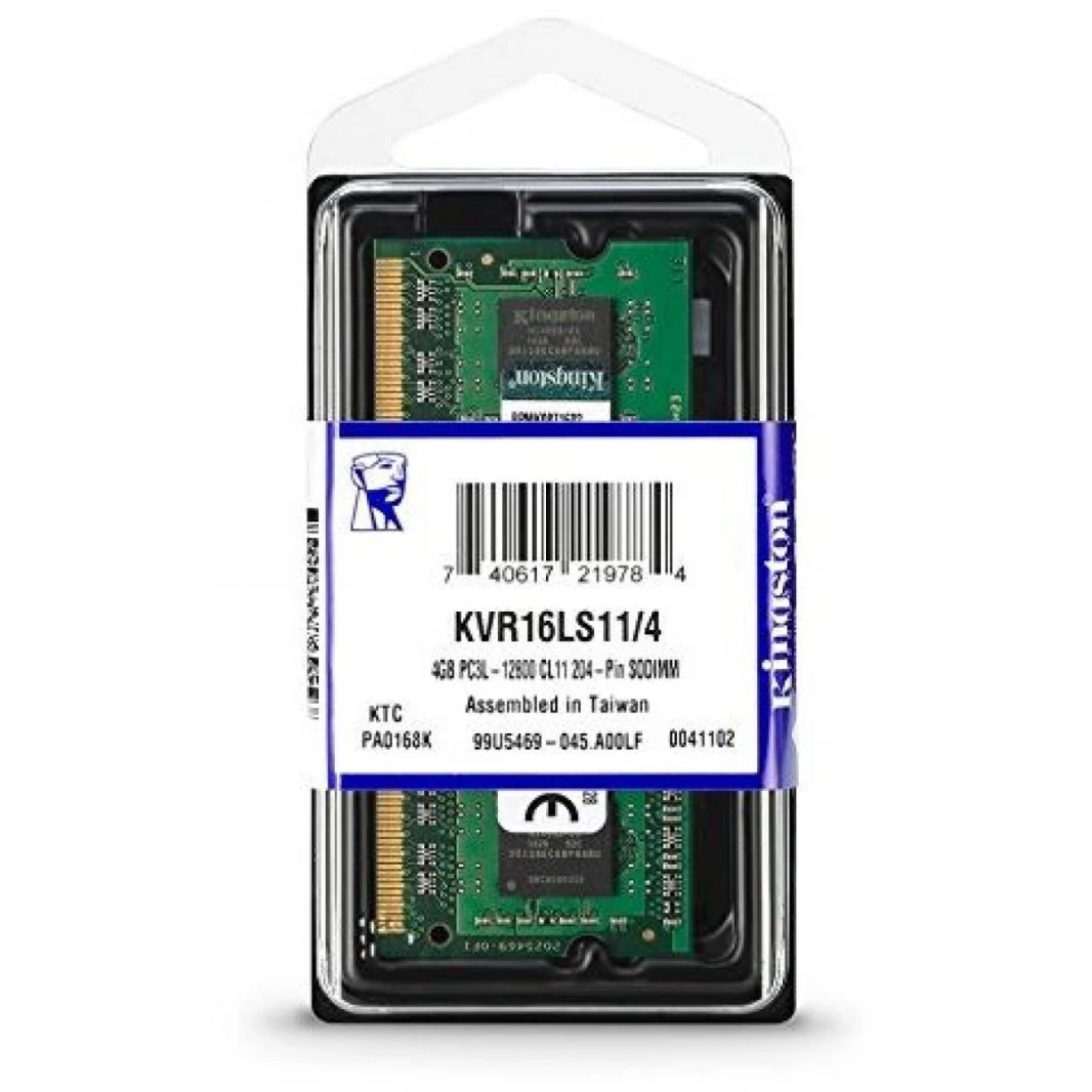 Kingston Ram for Laptop 4GB DDR3L 1600 /12800