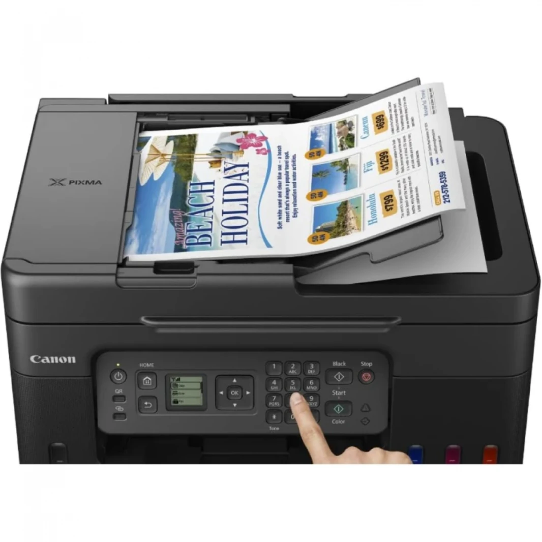 Canon PIXMA G4470 Ink Tank Wireless 4in1 Copy, Print, Scan, Fax Plus Auto-Documents Feeder Black: 6,000 pages / Colour: 7,700 pages