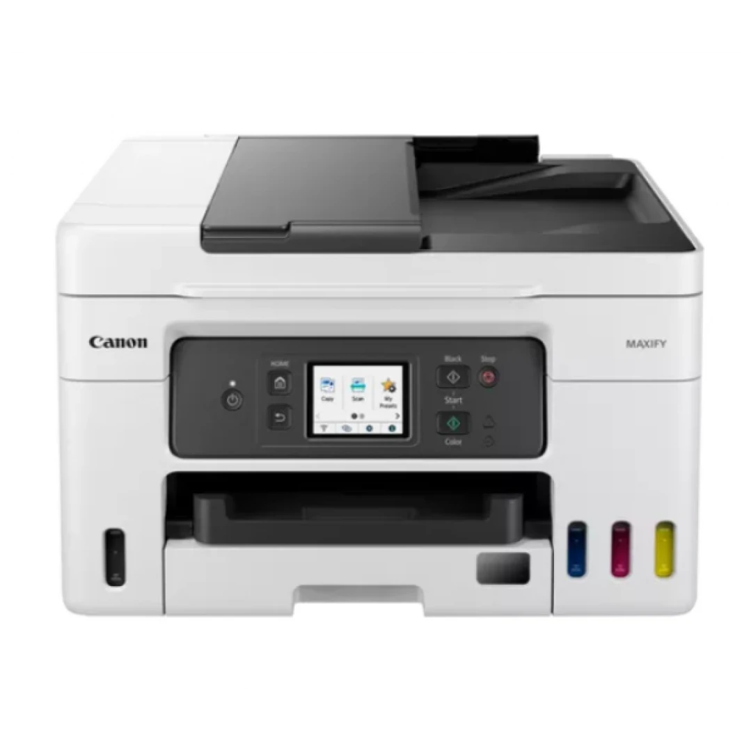 Canon MAXIFY GX4040 Wireless Colour All-in-one Refillable MegaTank Inkjet Printer, ideal for small businesses Black: 6,000 pages Colour: 14,000 pages high-speed printing, White