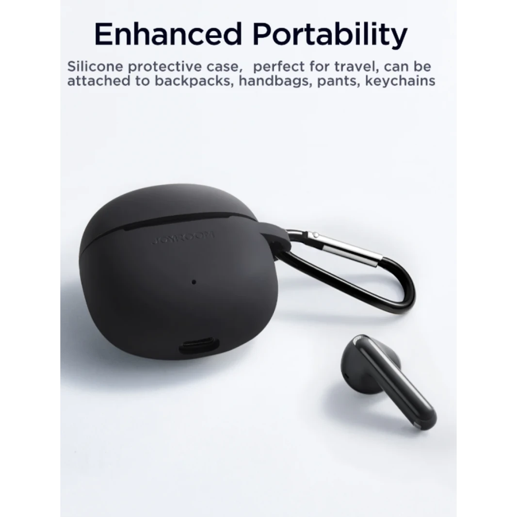 JOYROOM Funpods Series JR-FB1 Low latency technology IP54 water resistant True Wireless Earphones  Beige/ 18 Months Warranty