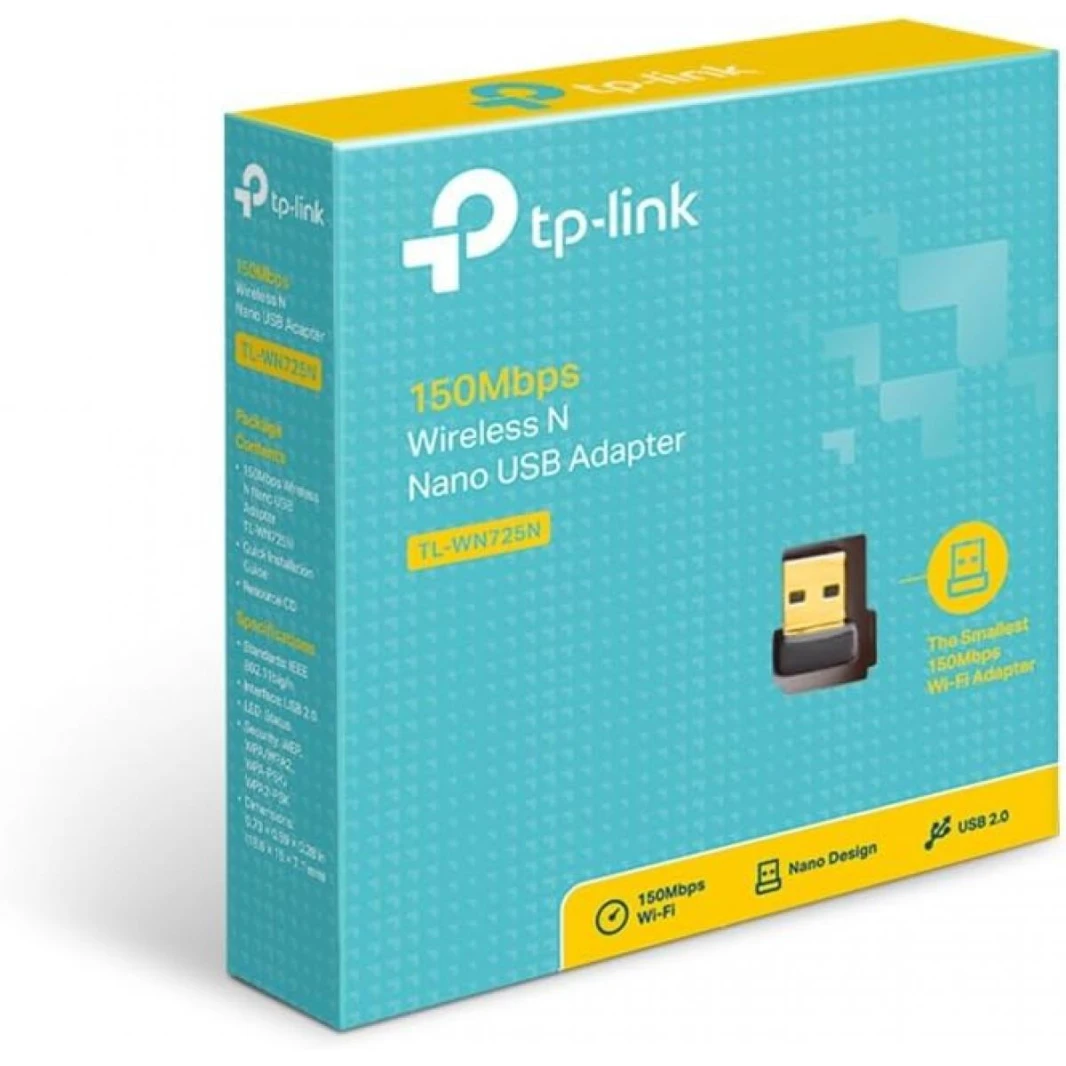 TP-Link N150 Wireless WiFi USB Adapter (TL-WN725N)