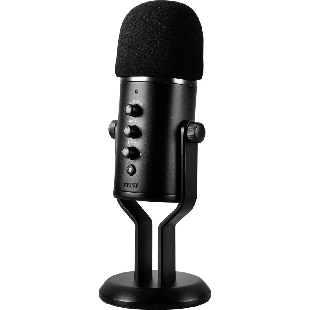 IMMERSE GV60 Streaming Professional MIC USB Type-C Interface and 3.5mm Aux, with Intuituve Control in  4 Modes Stereo, Omnidirectional, Cardioid and Bidirectional