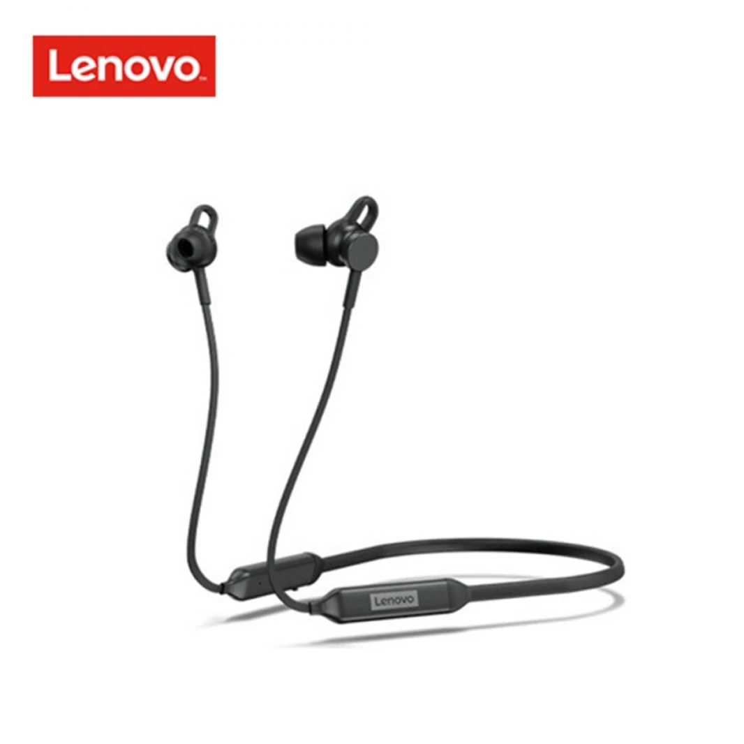 Lenovo 500 Bluetooth 5.0 In-Ear Headset with Mic, Play Time 10 Hours - Black Color