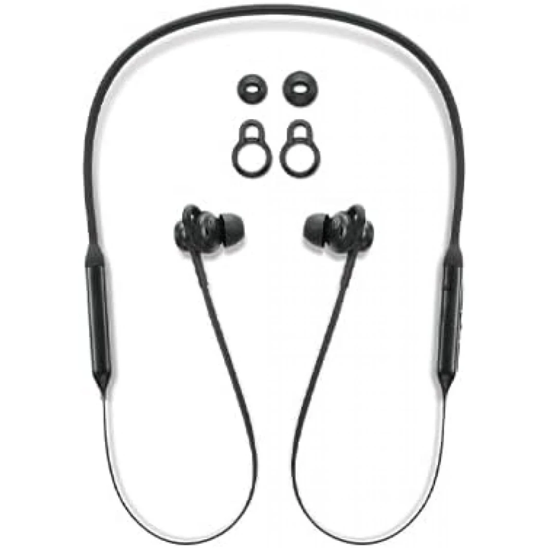 Lenovo 500 Bluetooth 5.0 In-Ear Headset with Mic, Play Time 10 Hours - Black Color