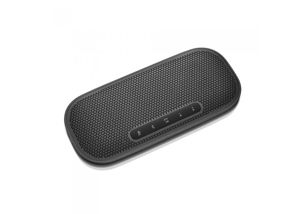 Lenovo 700 Ultraportable Bluetooth Speaker, USB-C & NFC Connectivity, Rechargeable Battery, 2 Hour Charge for 12 Hours Play, IPX2 Splash Resistance, Black