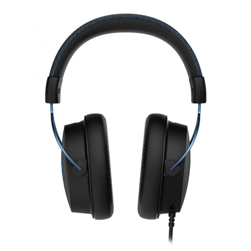 HP HyperX Cloud Alpha S 7.1 Surround Adjustable Bass Dual Chamber Noise Cancelling Mic - Blue