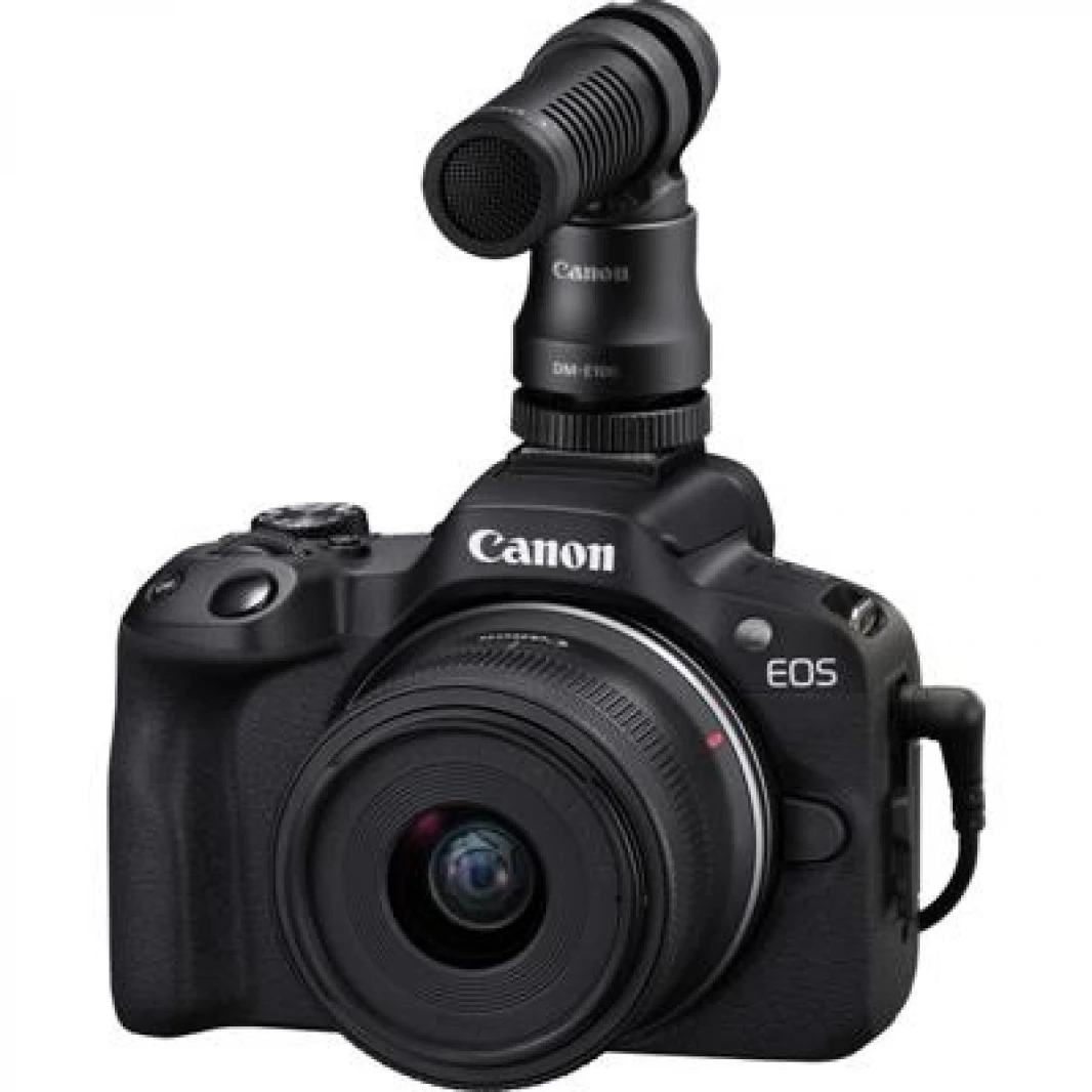 Canon EOS R50 Mirrorless Vlogging Camera (Body Only/Black), RF Mount, 24.2 MP, 4K Video, DIGIC X Image Processor, Subject Detection & Tracking, Compact, Smartphone Connection, Content Creator