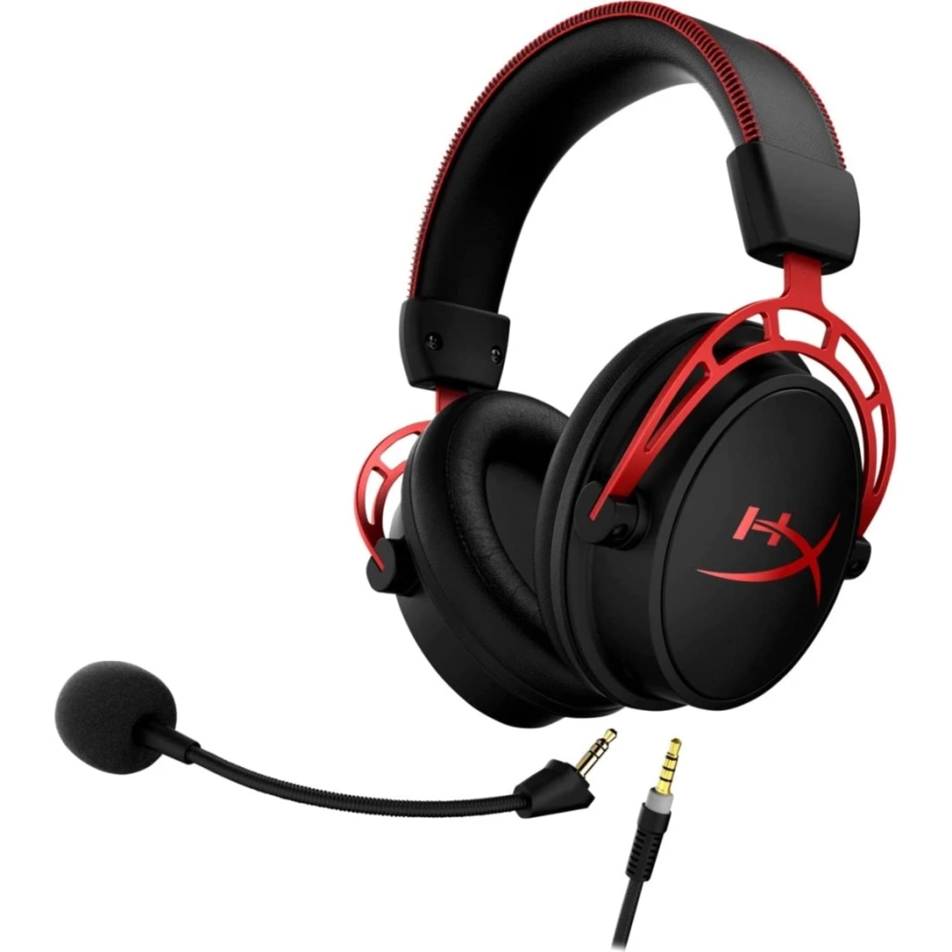 سماعة HP Hyperx Cloud Alpha Gaming Dervers Dual Ramber Drivers Legendary Comfor