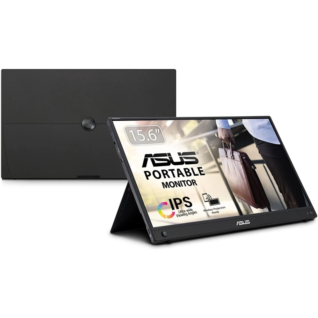 ASUS Zenscreen GO MB16AWP 15.6 "IPS Full HD Bruction-In Battery Wireless Portable Monitor Supports IOS Android & Windows