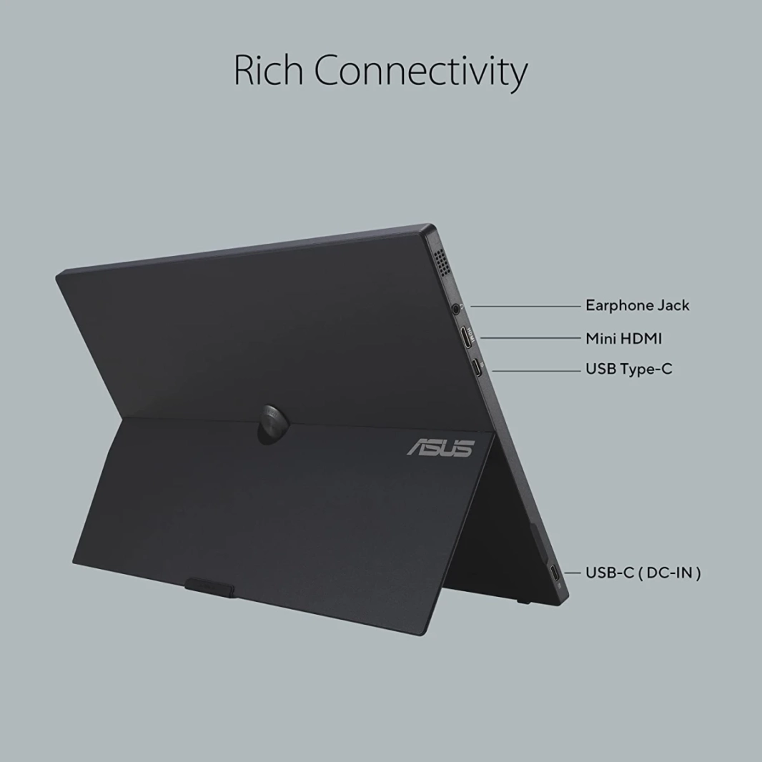 ASUS Zenscreen GO MB16AWP 15.6 "IPS Full HD Bruction-In Battery Wireless Portable Monitor Supports IOS Android & Windows