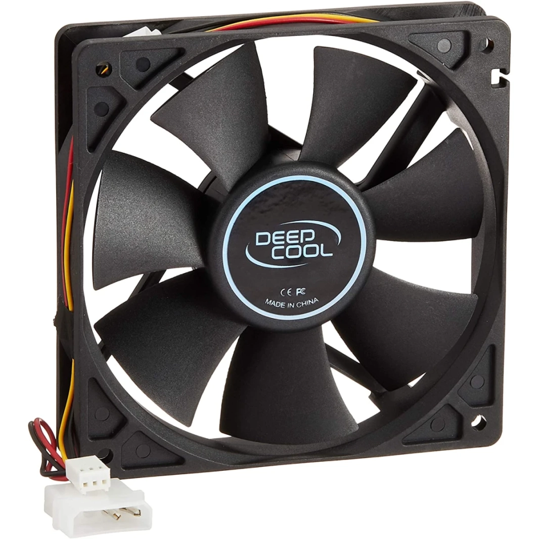 مروحة DeepCool XFAN 120 Hydro Bearing باللون الأسود