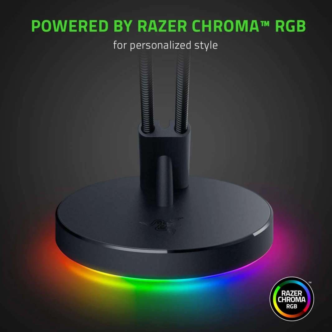 حامل كابل ماوس Razer Mouse Bungee V3 Chroma مع إضاءة RGB