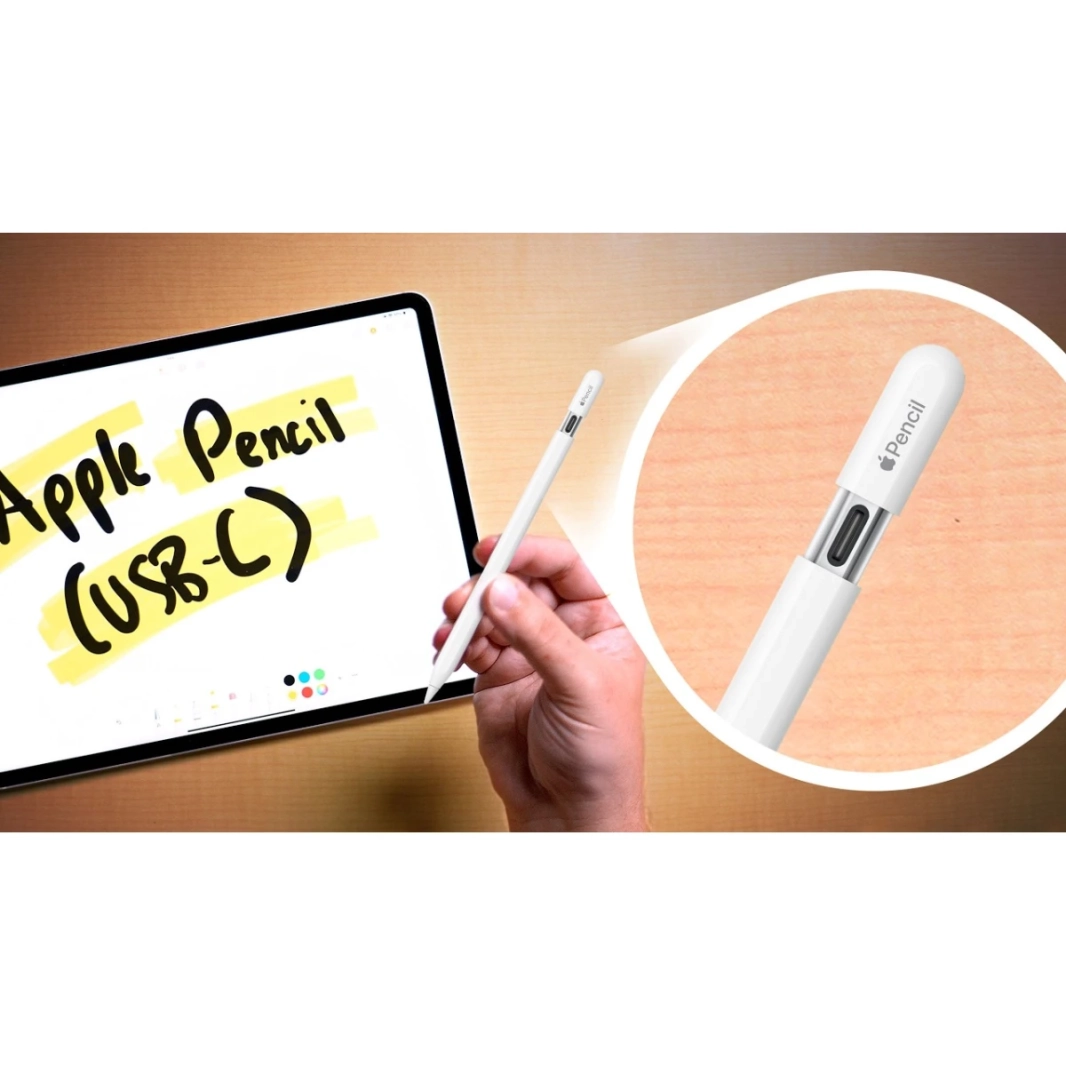 Apple Pencil (USB-C) تُرفق أزواج ورسوم قلم قلم Apple بأسعار معقولة عن طريق حساسية الإمالة الدقيقة USB-C بكسل مثالي.