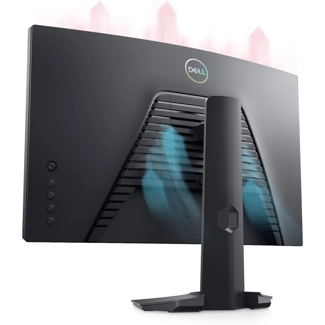 Dell S2422HG 24 "منحني 1500R كامل HD 165Hz 1.0 MS AMD Freesync Premium 2x HDMI 2.0 99 ٪ SRGB حامل قابل للتعديل - الأسود