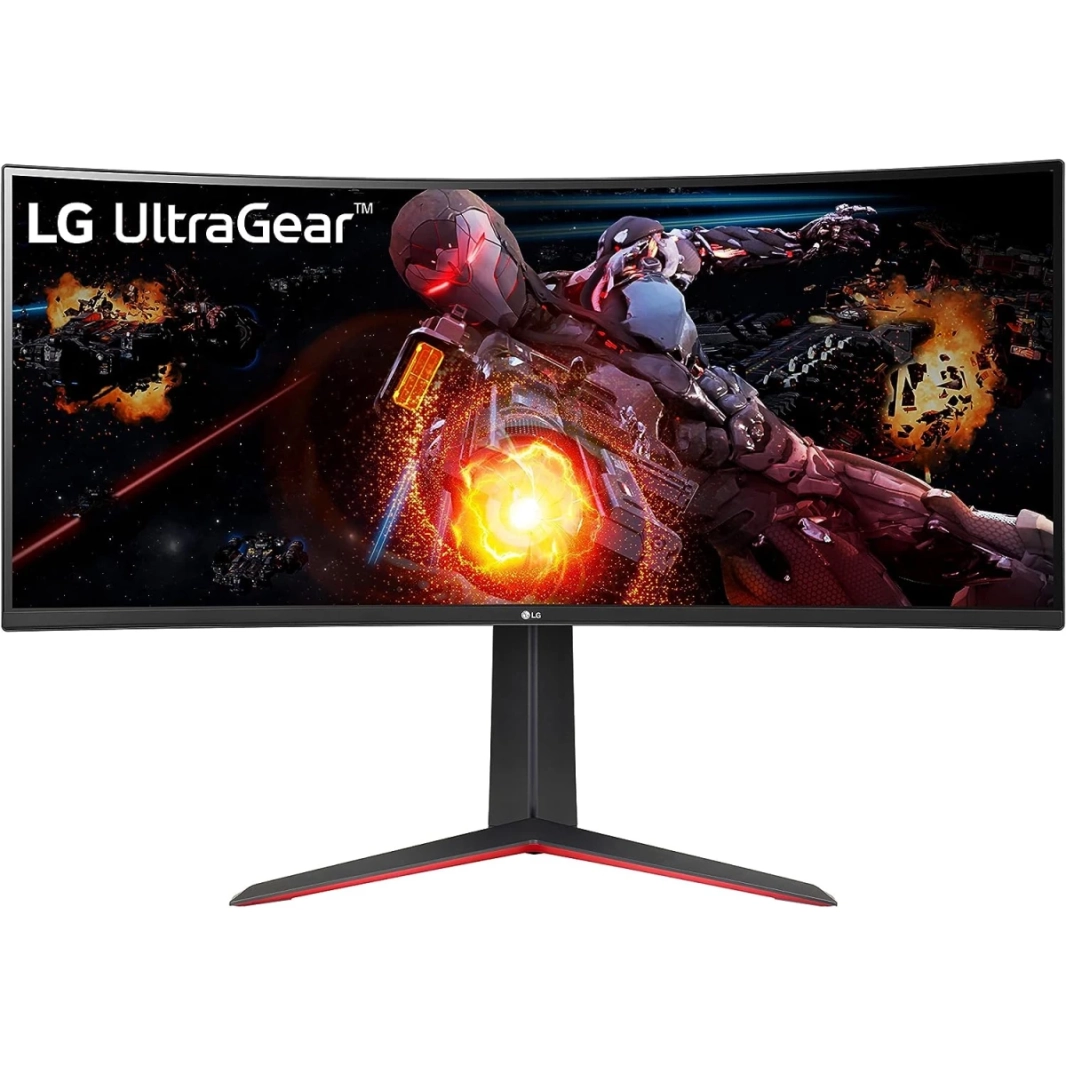 LG 34GP63A 34 "منحني Ultrawide 2K 160Hz HDR10 SRGB 99 ٪ GAMUT FREESYNC ™ PREMIM W/ SPEACES BLUSTION