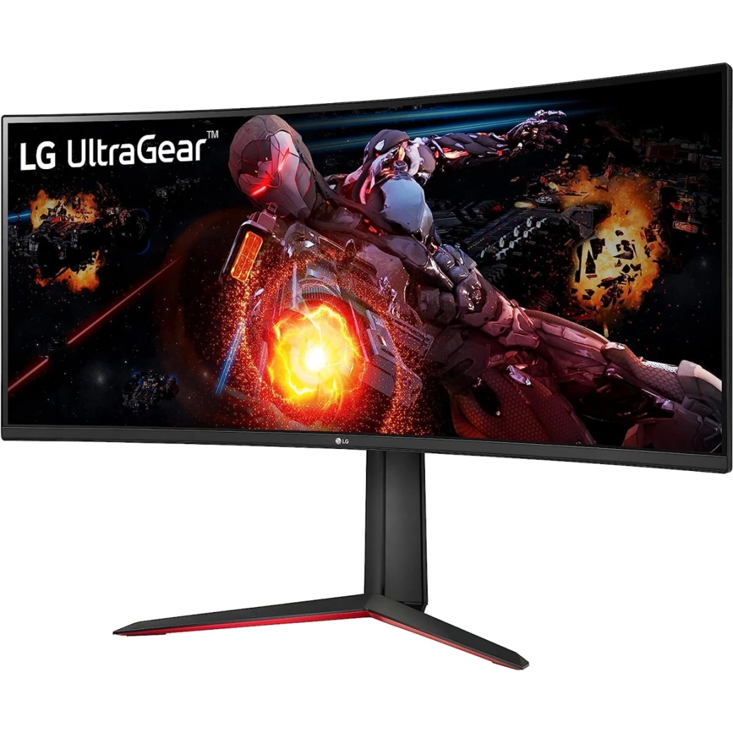 LG 34GP63A 34 "منحني Ultrawide 2K 160Hz HDR10 SRGB 99 ٪ GAMUT FREESYNC ™ PREMIM W/ SPEACES BLUSTION