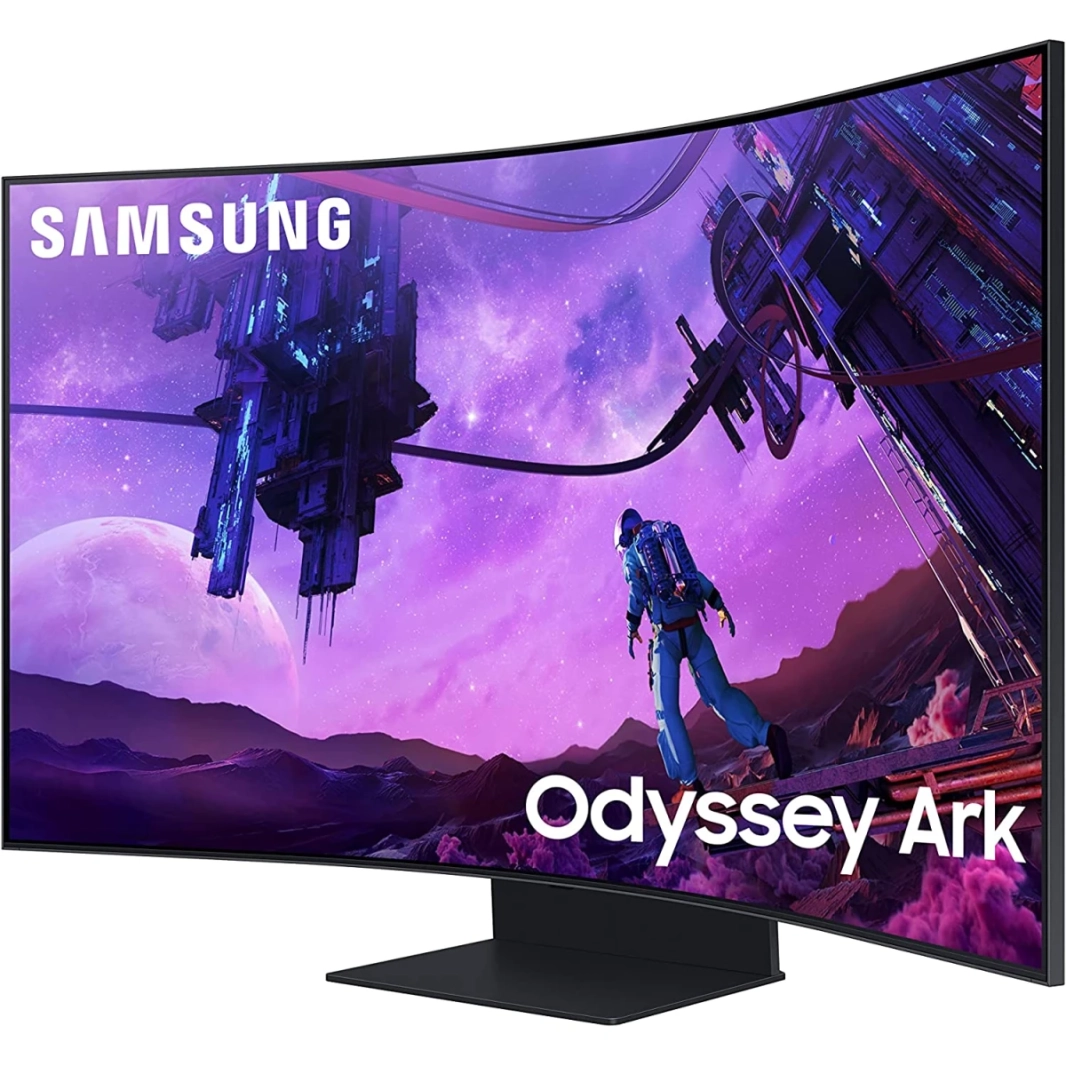 Samsung Odyssey Ark 55 "منحني 1000R 4K UHD 165Hz 1MS HDR10