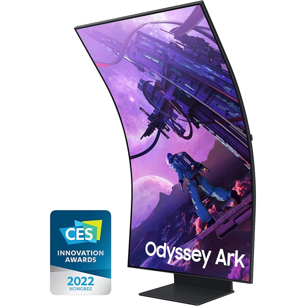 Samsung Odyssey Ark 55 "منحني 1000R 4K UHD 165Hz 1MS HDR10