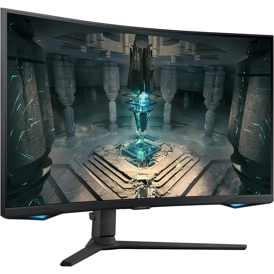 Samsung Odyssey G6 (BG650) SMART 27 "2K منحني 1000R 240Hz 1MS HDR 600 AMD Freesync HDMI 2.1 W/ قابلة للتعديل ومكبرات الصوت