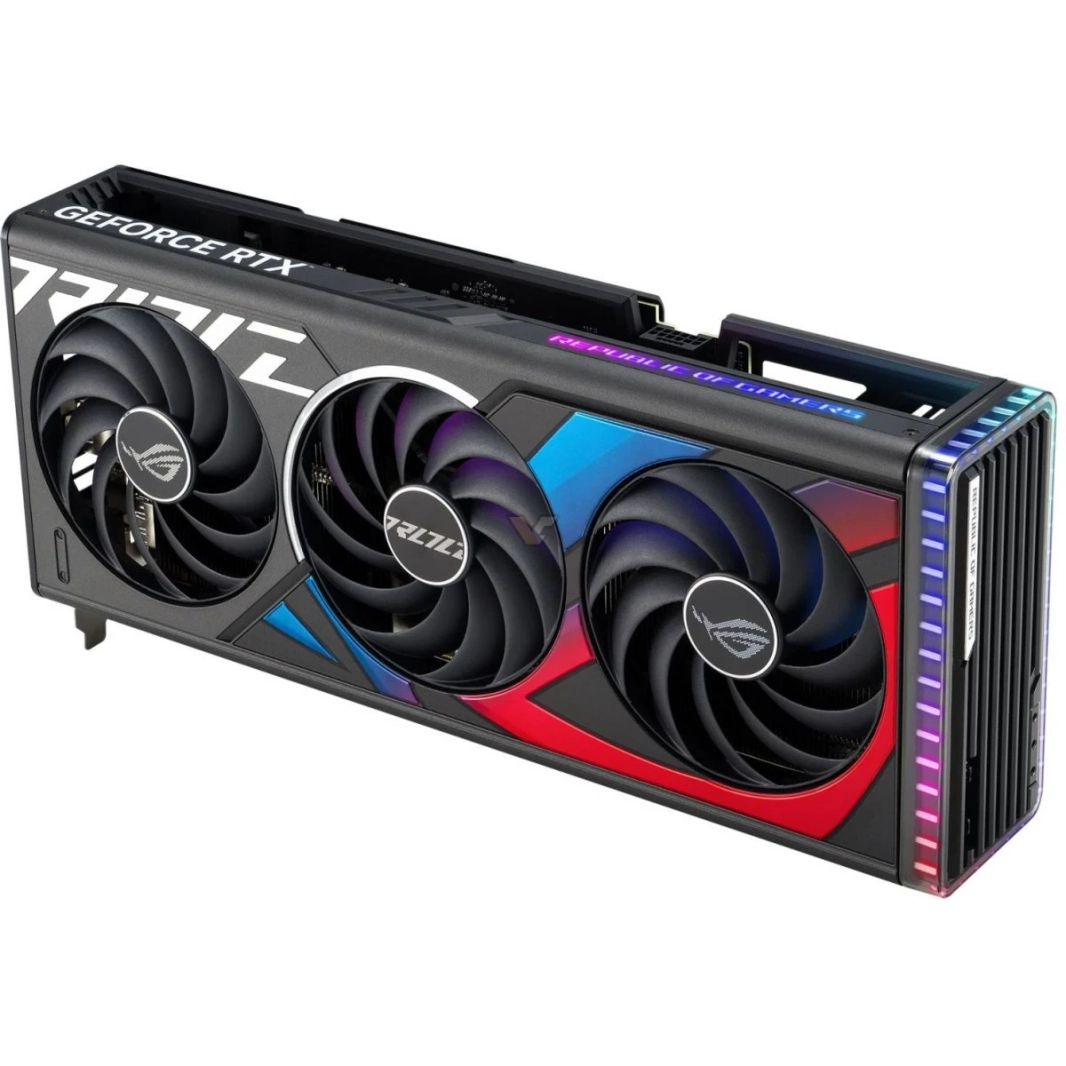 Asus Rog Strix Nvidia Geforce RTX 4070 Super OC Edition 12GB GDDR 6X MATTER PRATCHED POTTER SENSING AURA SYNC