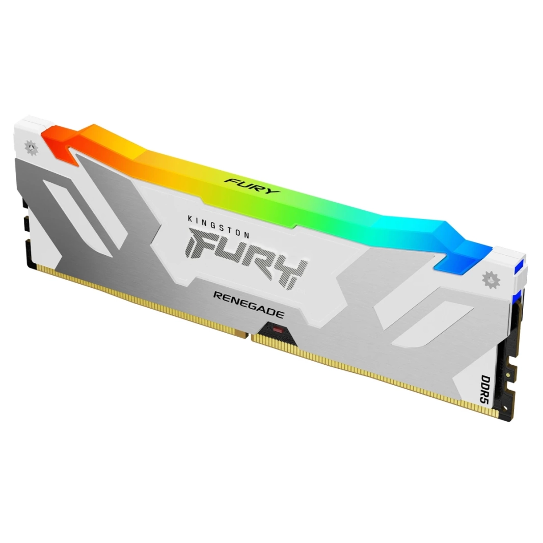 Kingston Fury Beast RGB 16GB (1 × 16GB) 5600MHz DDR5 Memory Memory Edition - White