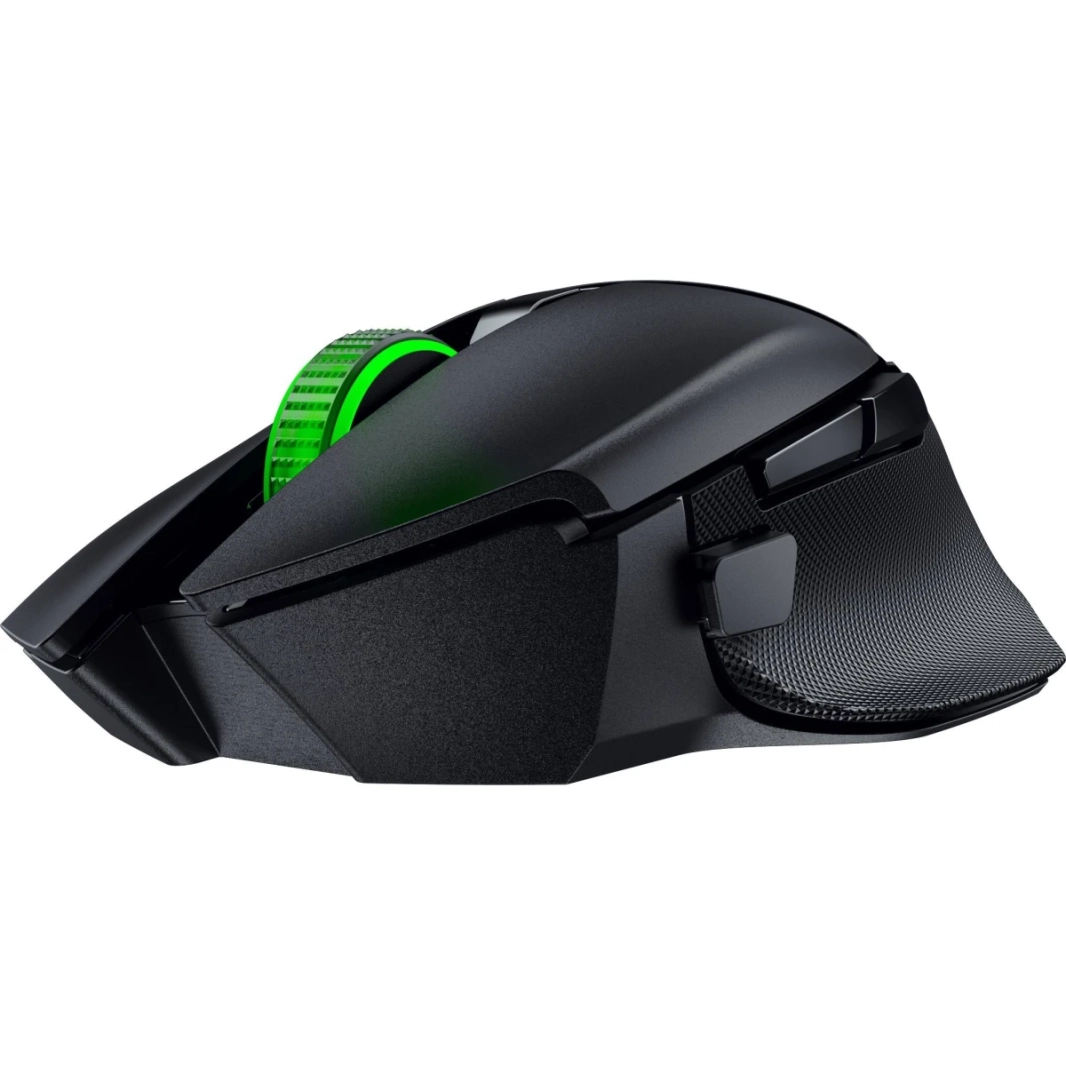 Razer Basilisk V3 X اللاسلكي Hyperspeed 5g المتقدمة 18K المستشعر البصري القابل للتخصيص شكل مريح لاسلكي مع 9 عناصر التحكم القابلة للتخصيص Chroma