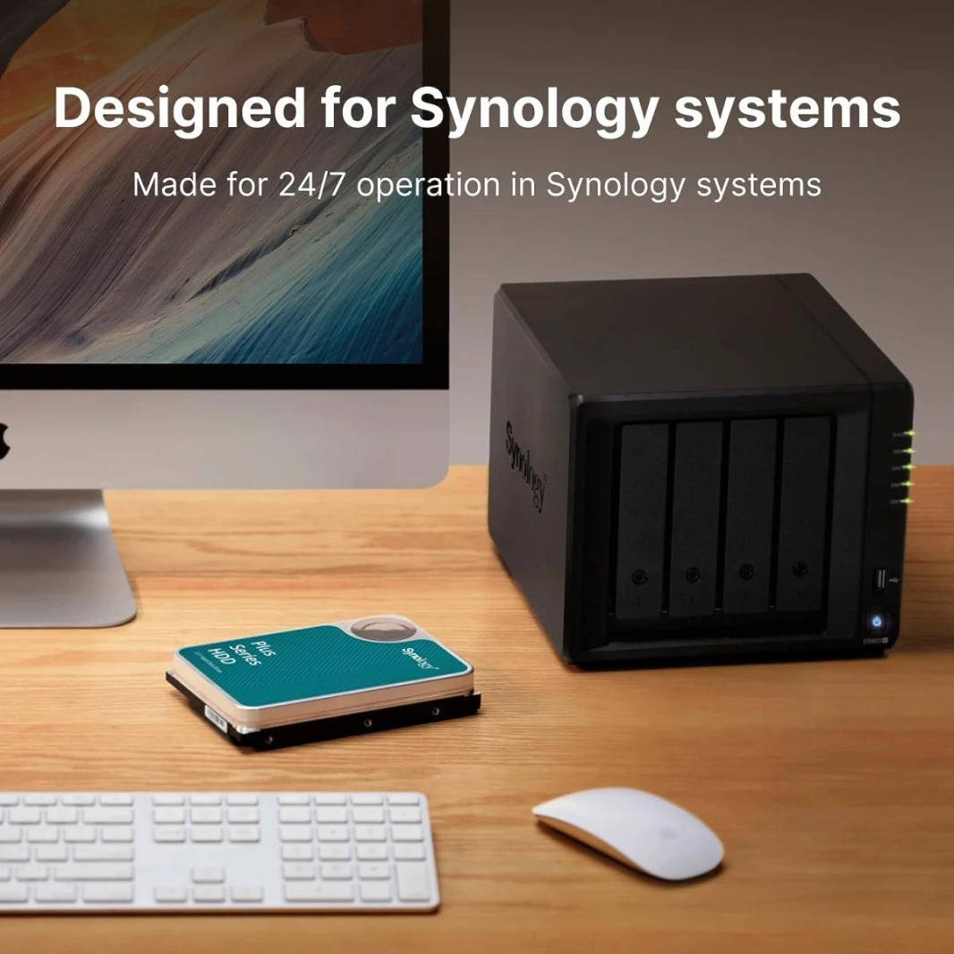 Synology 4tb Hat3300 Plus Series Sata III 3.5 "NAS HDD الداخلية