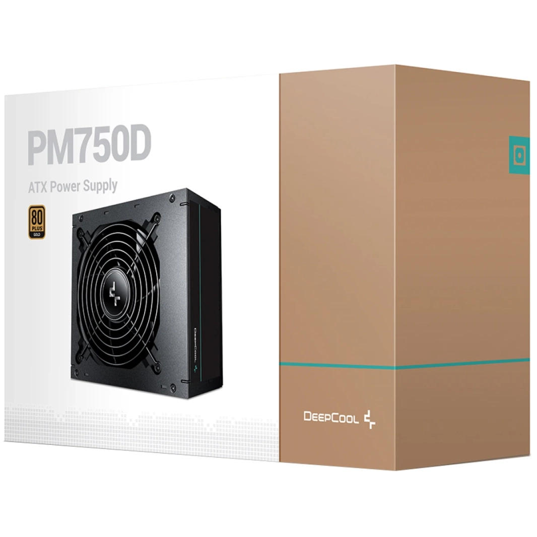 DeepCool PM750D 750W 80 Plus Gold Certified Power Super