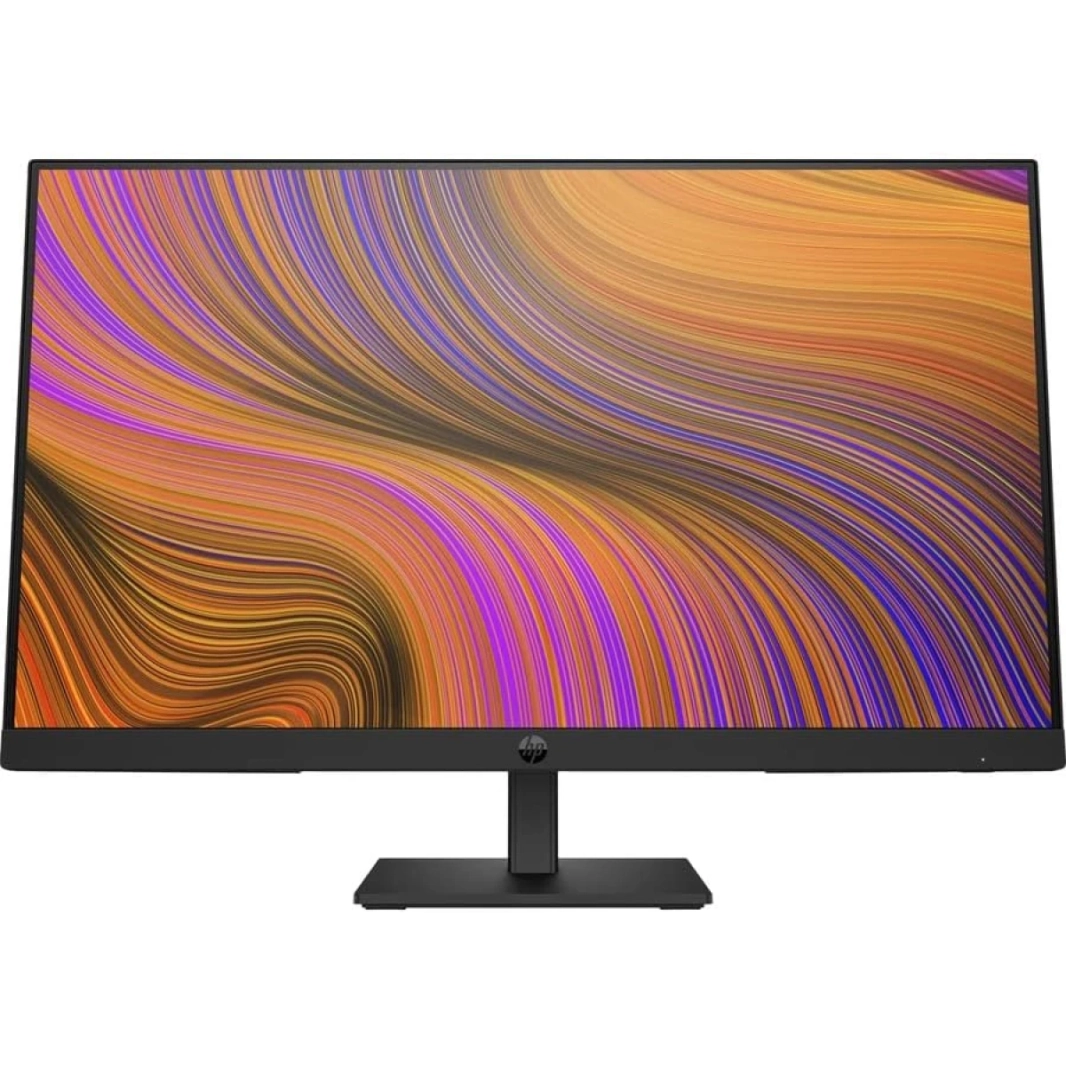 HP P24H G5 24 '' IPS Full HD 75Hz Anti -Glare Low Blue Light Display Port & HDMI & VGA واجهة مع ارتفاع ومكبرات الصوت - أسود - أسود