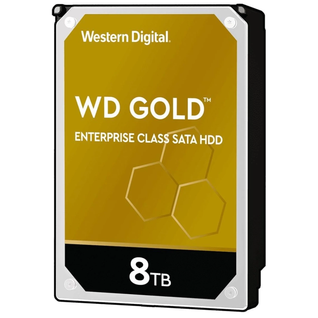 Western Digital 8TB WD Gold Enterprise Class Internal Drive 7200 RPM Class SATA 6 GB/S 256 MB CACHE ، 3.5 "