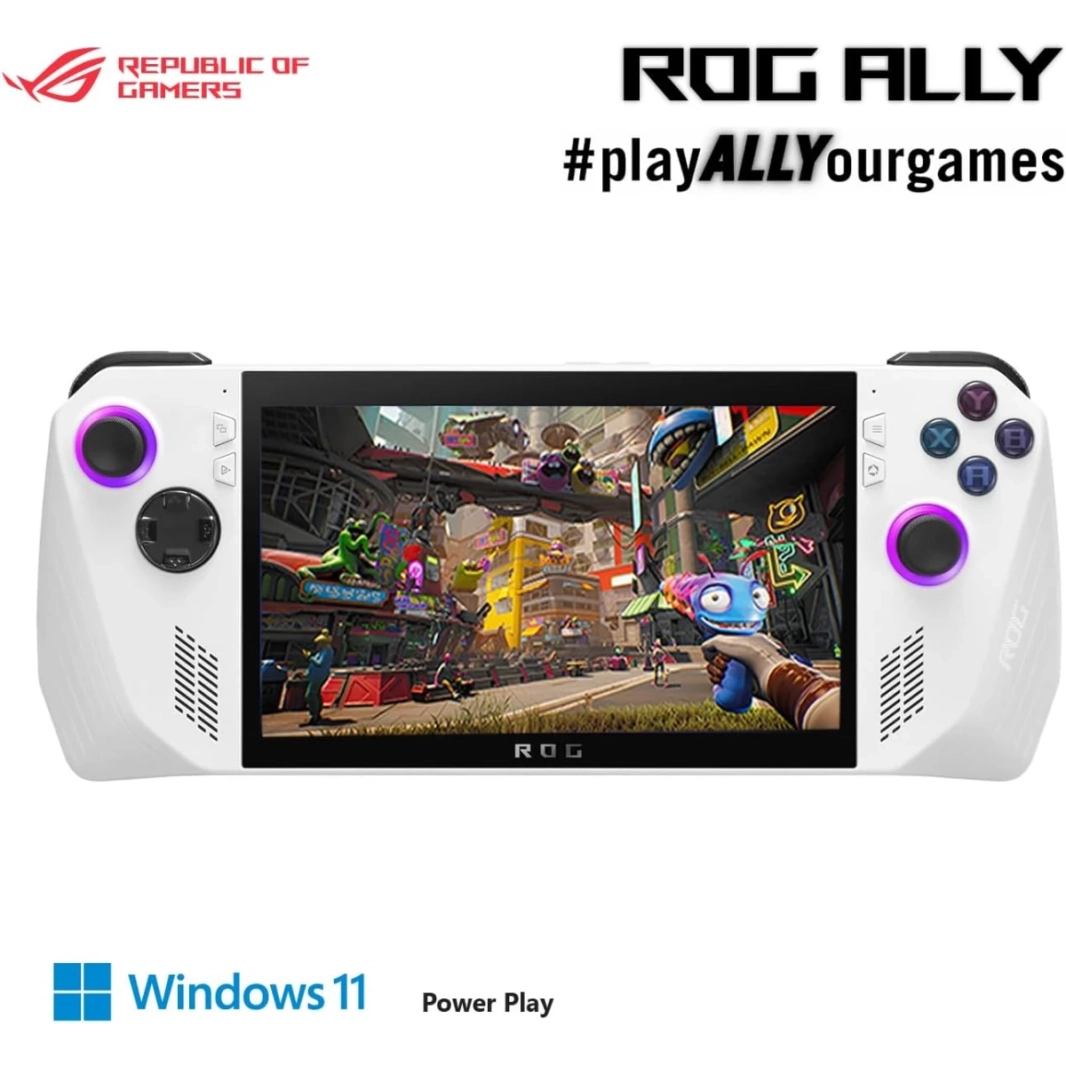 Asus Rog Ally (2023) Gaming Handheld Amd Ryzen Z1 6 Cores Processor W/ Amd Radeon 740M & 7 "