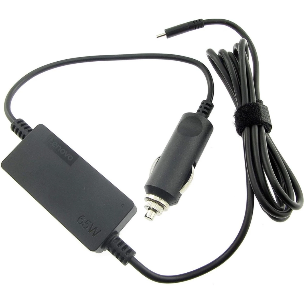 Lenovo 65W USB -C DC Adapter - Car Power Adapter (DC 12/24 V) - 65 Watt