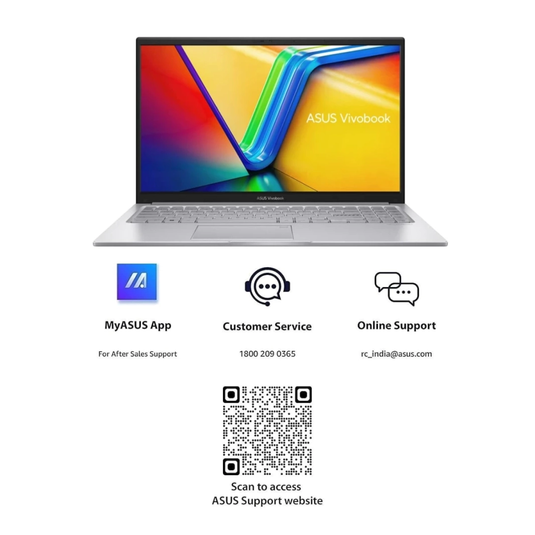 ASUS New Vivobook 15 (2022) X1504ZA NEW 12th Gen Intel Core I5 ​​10-Cores Thin & Light Grade-Silver